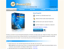 Tablet Screenshot of poweriso.com